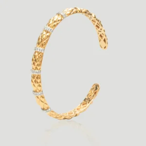 Gilded Lattice Bracelet