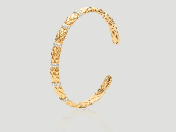 Gilded Lattice Bracelet