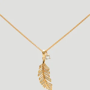 Golden Leaf Necklace
