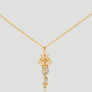 Golden Key Elegance Necklace​​