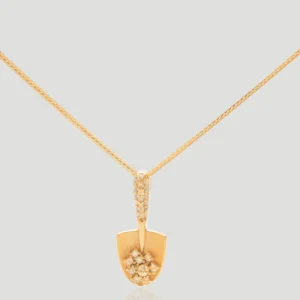 Golden Spade Necklace​​