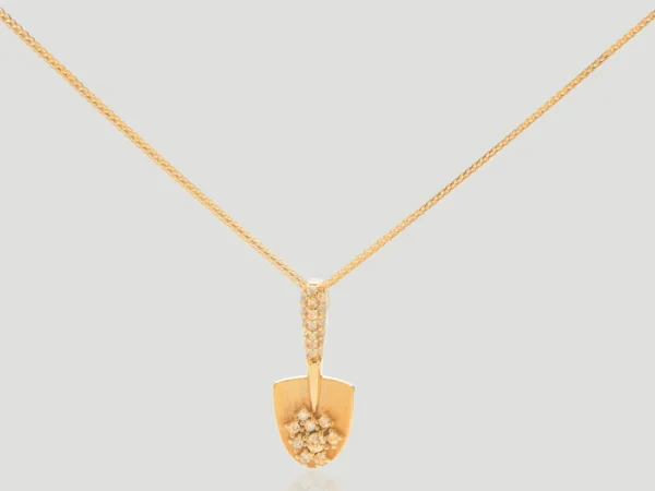 Golden Spade Necklace​​
