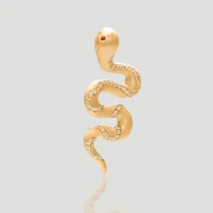 Sinuous Snake Shape Pendant