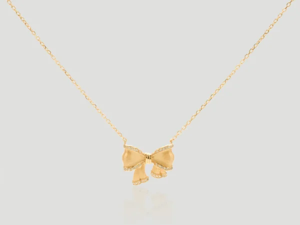 Golden Bow Necklace​​
