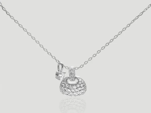 Mini Satchel Diamond Necklace