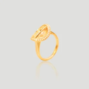 Semi-Circle Golden Ring​​