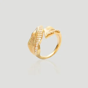 Feathered Elegance Ring​​
