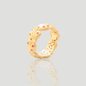Ouroboros Ruby Ring