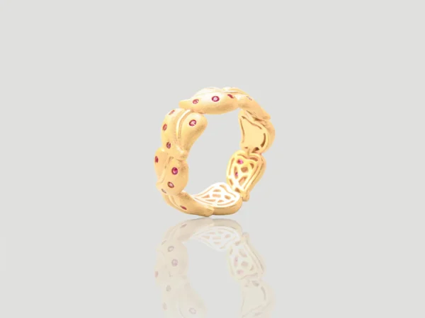 Ouroboros Ruby Ring