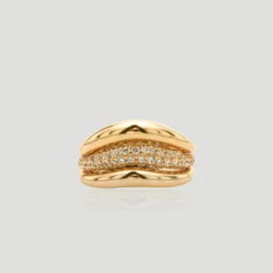 ​Triad Diamond Stack Ring​​